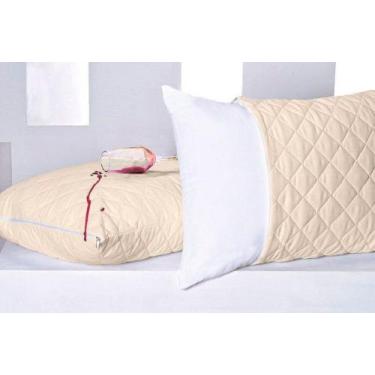 Imagem de Capa de Travesseiro Impermeável Com Zíper - Rafaloro, Palha