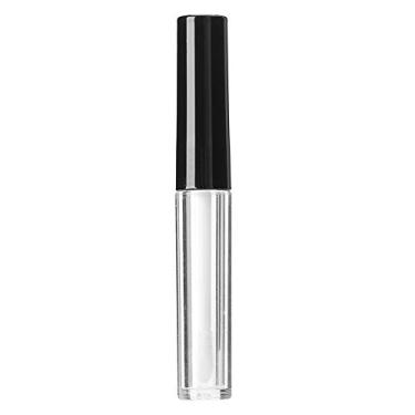 Imagem de GLOGLOW 50 Tubos de Brilho Labial de 1.3ml, Recipiente de Plástico Transparente para Batom, Ideal para Projetos de Beleza Diy, Necessidades Diárias
