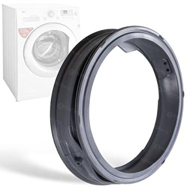 Imagem de Guarnição Borracha Porta Lavadora Roupa e Lava E Seca LG Wd-1412 WD-1485 WD-1403 Original