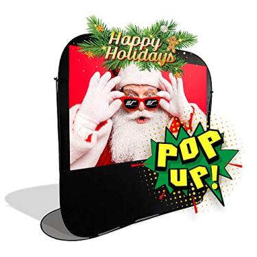 Imagem de Elite Screens Série de Cinema Pop-up, 84-inch diagonal 16: 9, tela portátil de projeção de ambientes internos e externos, POP84H, 16:9, 92-inch