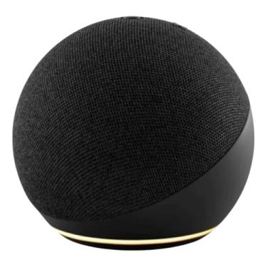 Imagem de Caixa de Som Bluetooth com LED RGB e Comando de Voz via App, 5W, Bateria 15 Horas, Rádio FM, USB, Microfone, Alcance 10 Metros, Portátil (preto)