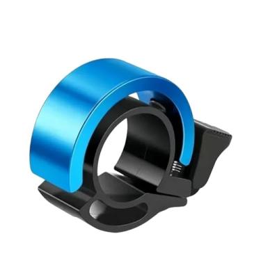 Imagem de Sino de bicicleta clássico giratório, buzina de segurança para adultos, crianças, mulheres, universal, ciclismo, buzina de aviso, acessório de equipamento(Blue-single 22-1pcs)