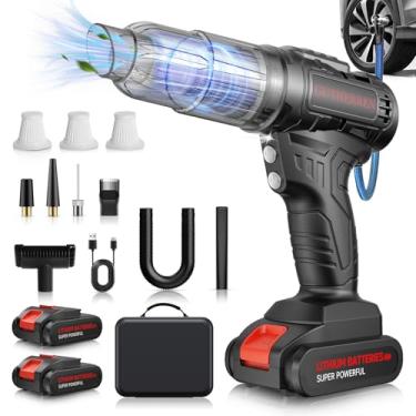 Imagem de GUTHERREN Aspirador de pó portátil sem fio, 40.000Pa de alta potência, aspiradores de pó recarregáveis, alimentados por bateria para escritório, casa, carro, pelos de animais de estimação, teclado