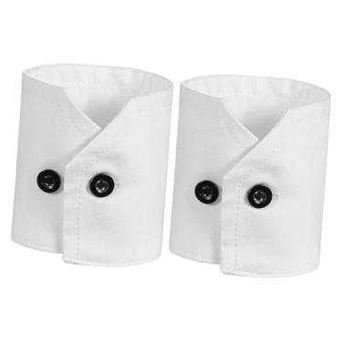 Imagem de Dynwave 2x Algemas Falsas para Fantasia, Acessório para Roupas de Festa, Moletons e Camisetas de Cosplay, Botão Preto