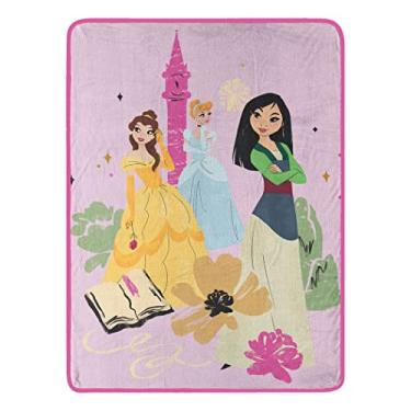 Imagem de Northwest Cobertor Micro Raschel da Princesa Disney, 117 x 152 cm, Be True