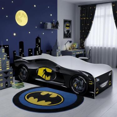 Imagem de Cama Infantil Adesivada Carro Meninas Meninos 100% MDF Personagens Sem