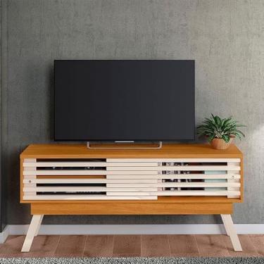 Imagem de Rack Bancada Ambiente Frizz 1.5 Cinamomo Off White - Madetec