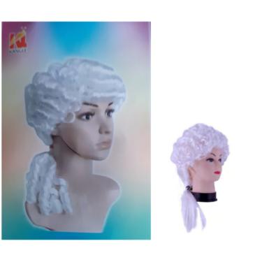 Imagem de Fantasia Peruca Juiz Carnaval Festas Eventos