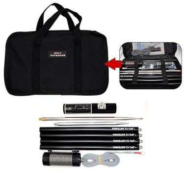 Imagem de ONEUNG Antena telescópica total de estações adequadas para rádio amador GP antena HF portátil