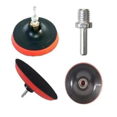 Imagem de Suporte P/ Lixa Com Alto Colante 125mm P/ Esmerilhadeira Lixadeira - N