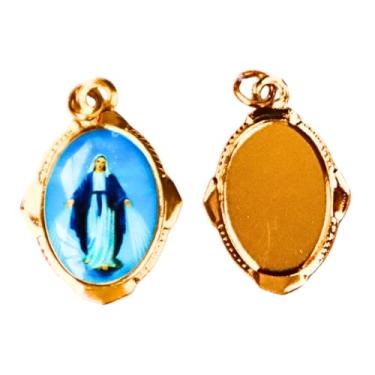 Imagem de Medalha N Sra das Graças Chapa Resinada 2 unid