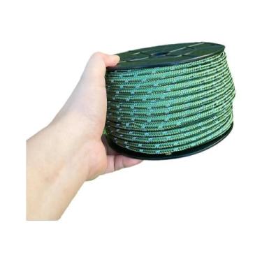 Imagem de Corda Refletiva De 6mm 50M Para Barraca, Corda De Vento Para Camping, 