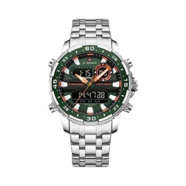 Imagem de Relógio De Pulso Masculino NAVIFORCE NF9234 À Prova d'Água 30m Com Dis