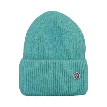 Imagem de Chapéu De Inverno Feminino, Gorro Quente De Pele De Coelho Real, Gorro