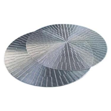 Imagem de Jogo Americano 4 Peças Mesa Posta Mesa Redondo Linha Luxo - Show House