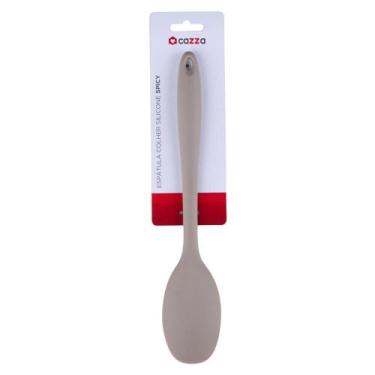Imagem de Espátula Colher Silicone Spicy Cazza Cinza