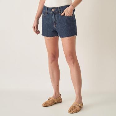 Imagem de Short Jeans Barra Desfiada-Feminino