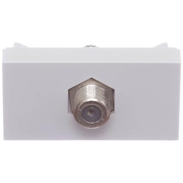 Imagem de Módulo Tomada Para Antena de Tv Cabo Coaxial Branco Orion S70546804 Schneider Modulo Tom.p-anten