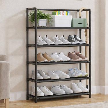 Imagem de Estante Multiuso 5 Prateleiras de Metal - Preta