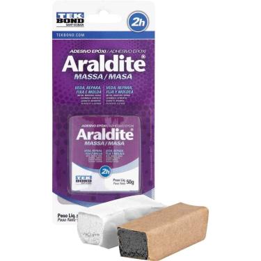 Imagem de Adesivo Epóxi Bicomponente 50 G Araldite Massa, Tekbond Ostenvonder