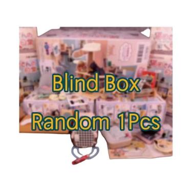 Imagem de Miniaturas De Casa De Bonecas Kawaii, Caixa Misteriosa Com Figuras De 