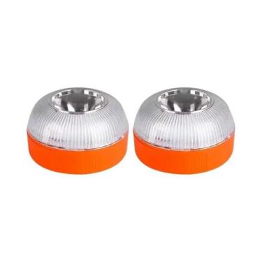 Imagem de Lanterna De Emergência LED Portátil Com Indução Magnética, Luz De Adve