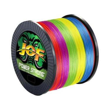 Imagem de Linha De Pesca Trançada De 9 Fios 300/500/1000M Super Forte Durável Li