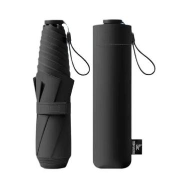 Imagem de Guarda-chuva Manual Portátil Estilo Japonês 125g Proteção UV Resistent