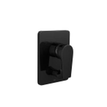 Imagem de Acabamento de Monocomando Chuveiro Level Black Noir Deca