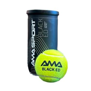 Imagem de Bolas de Padel Premium Amasport - Black Edition - AMA Sport