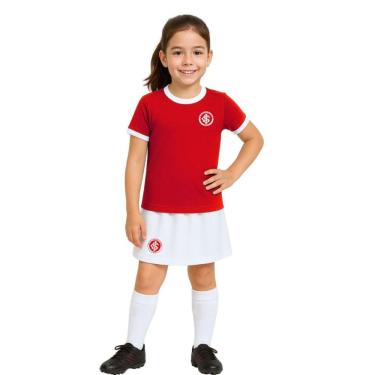 Imagem de Uniforme Infantil Internacional Artilheira Feminino Oficial