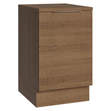 Imagem de Balcão De Cozinha 50cm 1 Porta Rustic Stella Madesa Rustic