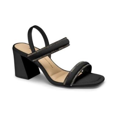 Imagem de Sandália Dakota Salto Bloco Grosso Elastico Y8361 Festa-Feminino