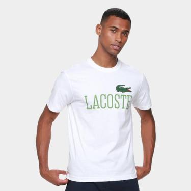 Imagem de Camiseta Lacoste Casual Masculina, Branco, G