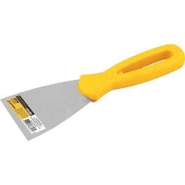 Imagem de Espátula De Aço Inox, 6 Cm, Com Cabo Plástico, Vonder Ostenvonder