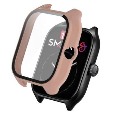 Imagem de Capa protetora Case Bumper de Acrílico com Pelicula de vidro embutida 