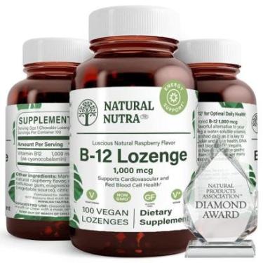 Imagem de Suplemento Natural Nutra Vitamina B12 100 Pastilhas-Unissex