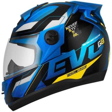 Imagem de Capacete Moto Evolution Protork 788 G8 Evo Com Narigueira - Pro Tork, 