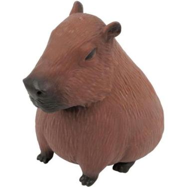 Imagem de Brinquedo Infantil Capivara Divertida - Capivara Que Estica com Materi