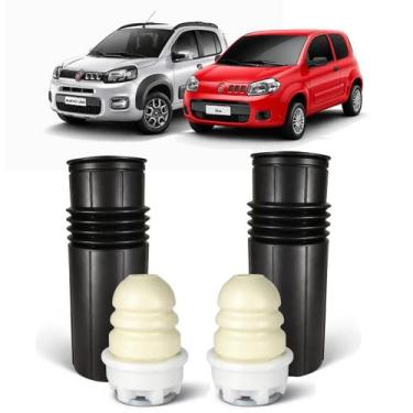 Imagem de Batente Coifa Amortecedor Traseiro Uno Way Vivace C/Caneca - Borfix