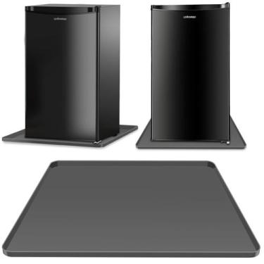 Imagem de Mini Tapete de Geladeira ieesspd Silicone 60x60x1.3cm Cinza