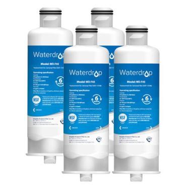 Imagem de Filtro de água de geladeira Waterdrop DA97-17376B x4 para Samsung