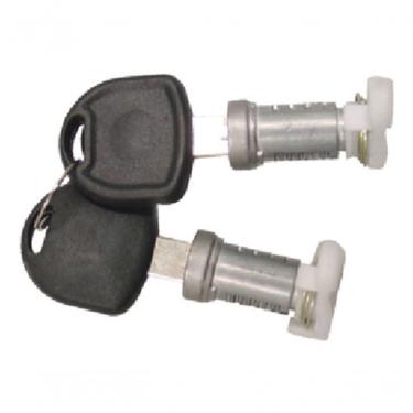 Imagem de Par de Cilindros de Portas com Chave Modelo F103 para Chevrolet Corsa Classic, Pick-Up 94 a 02 e Wagon Segurança