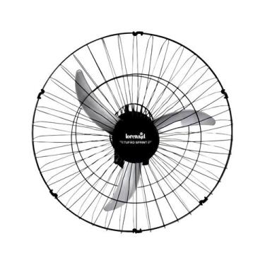 Imagem de Ventilador parede 60cm tufão lorensid 127/220v - Loren Sid