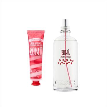 Imagem de Kit L'occitane Romã Hidratante Mãos + Spray Perfumado 150ml - NegaBell