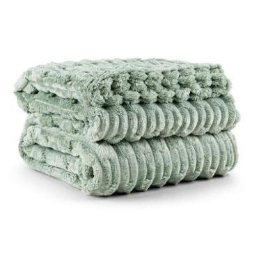 Imagem de Cobertor Queen Polar Manta Flannel Ultrasoft - Orvalho - Casa Modelo E