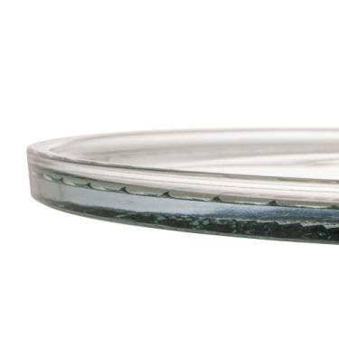 Imagem de Prato para Bolo Cristal com Pé Queen Verde 32x11cm - Wolff