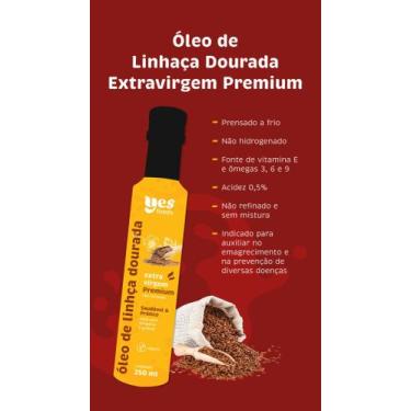 Imagem de Azeite Extra Virgem de Linhaça Vegano - Yes Foods 250ml