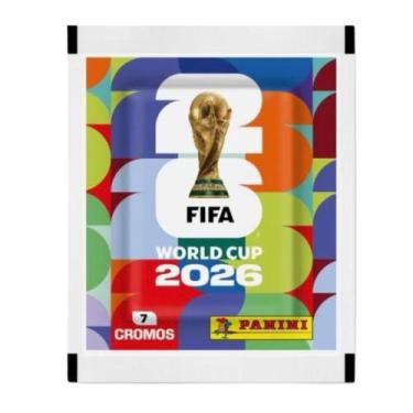 Imagem de Kit 10 Envelopes (70 Figurinhas) Oficiais Copa do Mundo FIFA 2026 - Pa