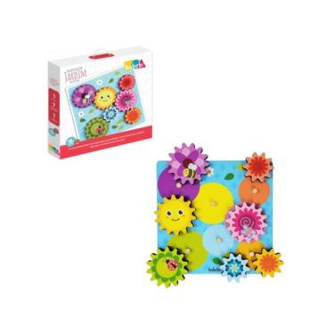 Imagem de Brinquedo Educativo Engrenagens Jardim Encantado Babebi